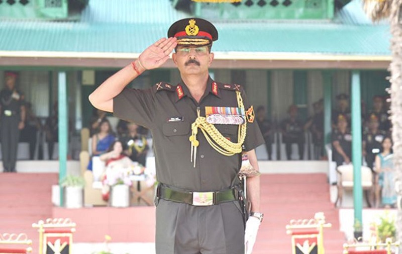 Lt Gen Devendra Sharma, took over as General Officer Commanding in Chief