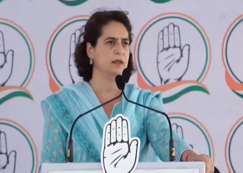 Congress leader Priyanka Gandhi