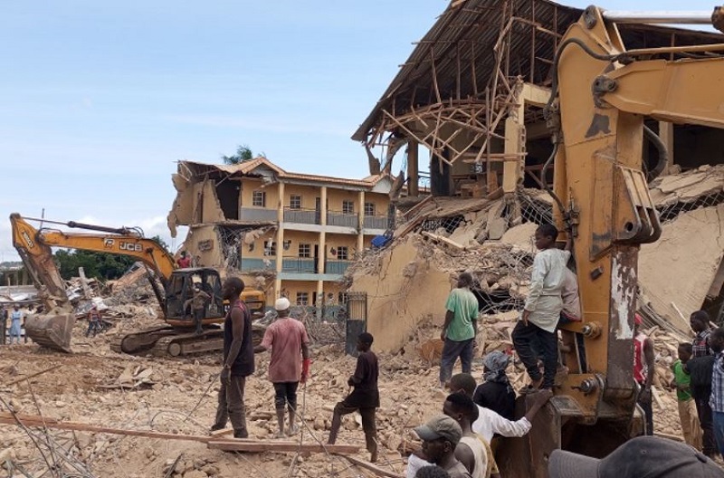 Plateau School Building Collapse: 22 Dead