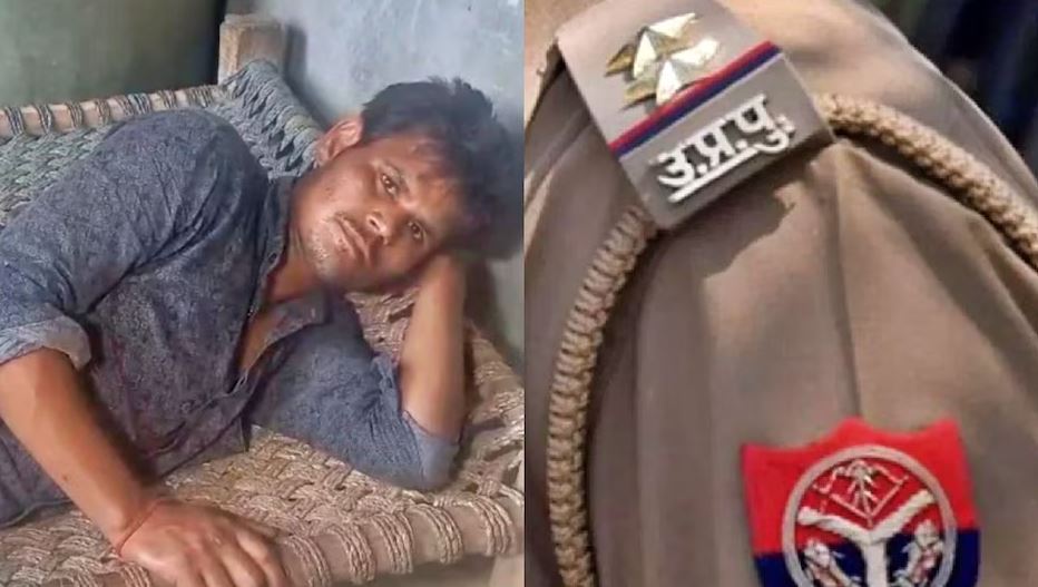 रामपुर पुलिस ने चौकी में शख्स को पीटा