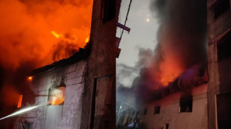 Fire breaks Narela Industrial area