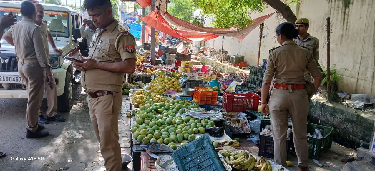 मौके पर पहुंची पुलिस