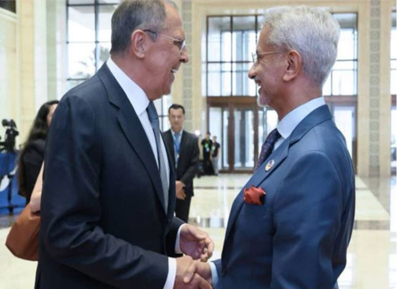 Russian Foreign Minister Sergey Lavrov, External Affairs Minister S Jaishankar