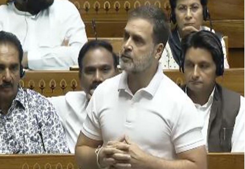 Leader of Opposition Rahul Gandhi