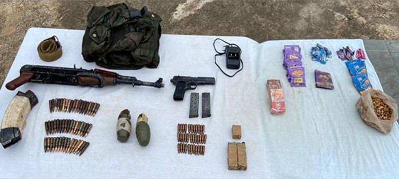 J-K: Army in joint operation recovers large consignment of weapons ...