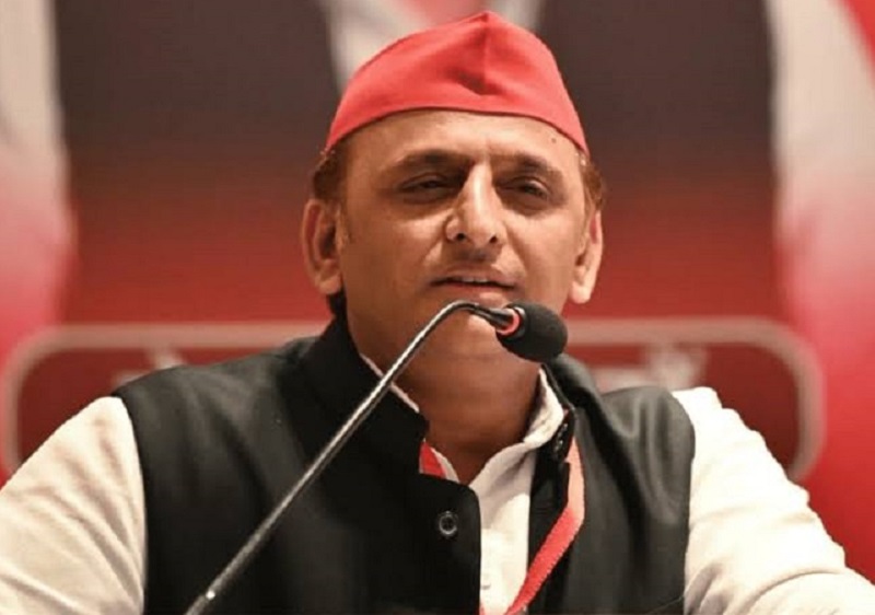 SP Supremo Akhilesh Yadav