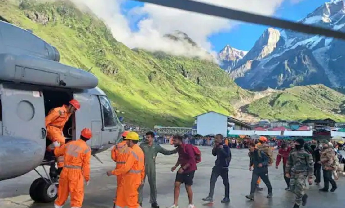 94 people, 8 NDRF personnel rescued