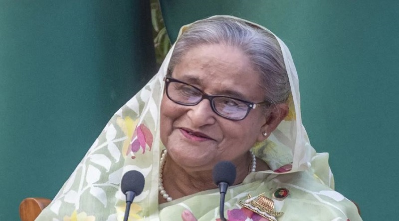 Former Bangladesh PM Sheikh Hasina