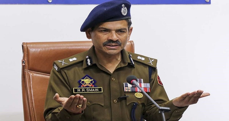 RR Swain DGP of Jammu & Kashmir