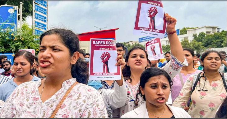 Doctors and Medical students protest