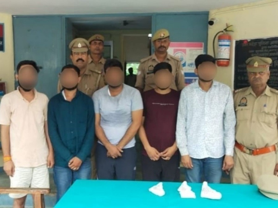 अमेठी पुलिस ने पांच हमलावरों को किया गिरफ्तार