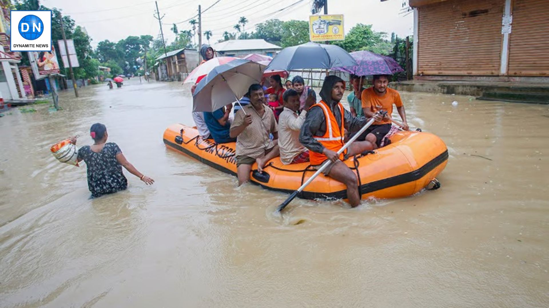 Several parts of Tripura under heavy floods