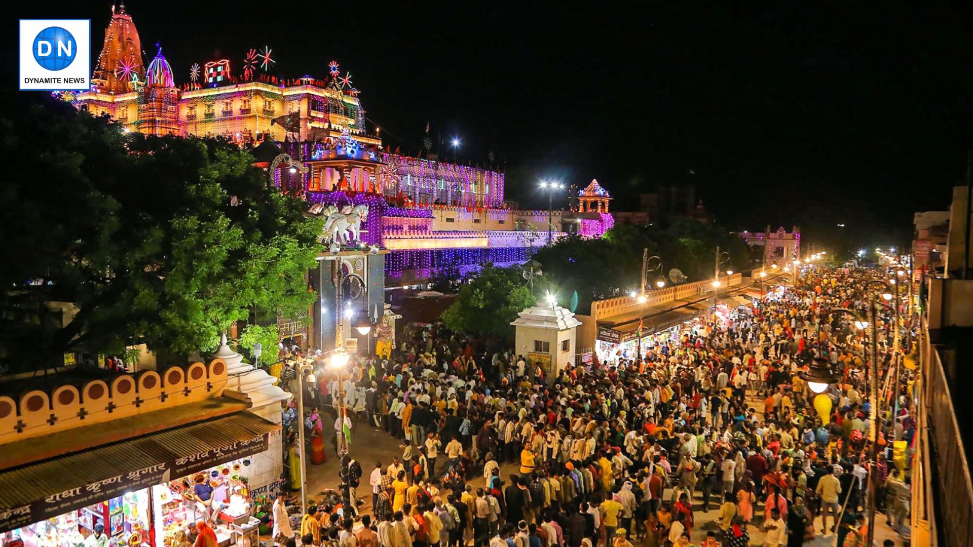 Krishna Janmashtami Devotees throng temples to celebrate the festival