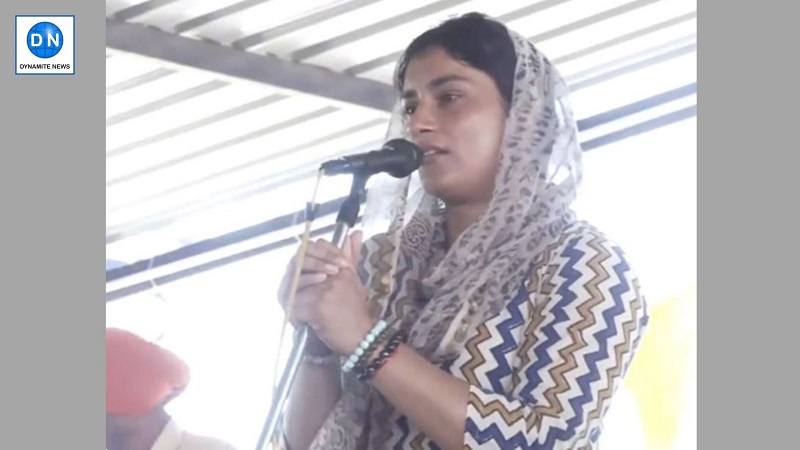 Vinesh Phogat at Shambhu border