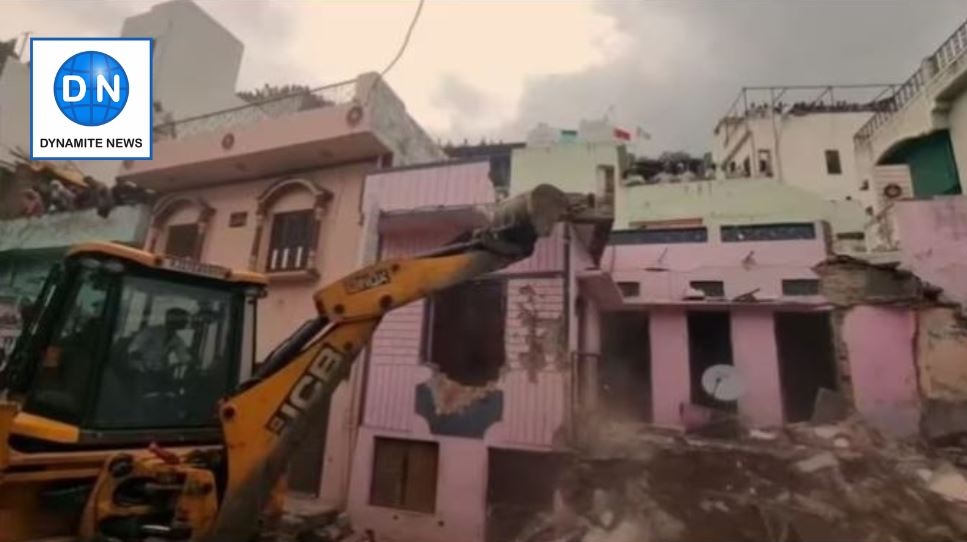 demolish house of accused