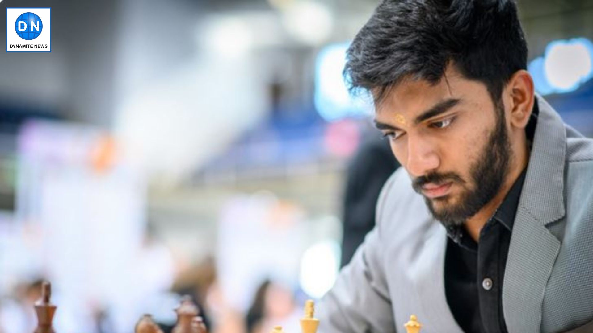 D Gukesh Chess Player