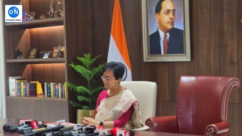 Atishi takes charge as CM, leaves empty chair for Kejriwal