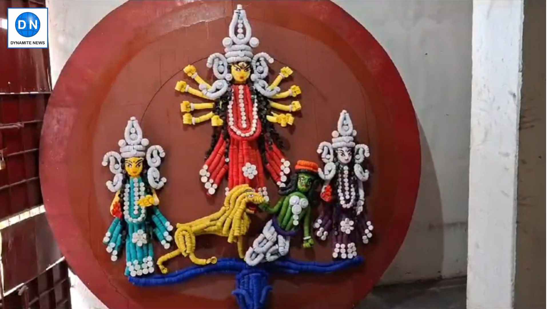 Assamese artist crafts a Goddess Durga idol