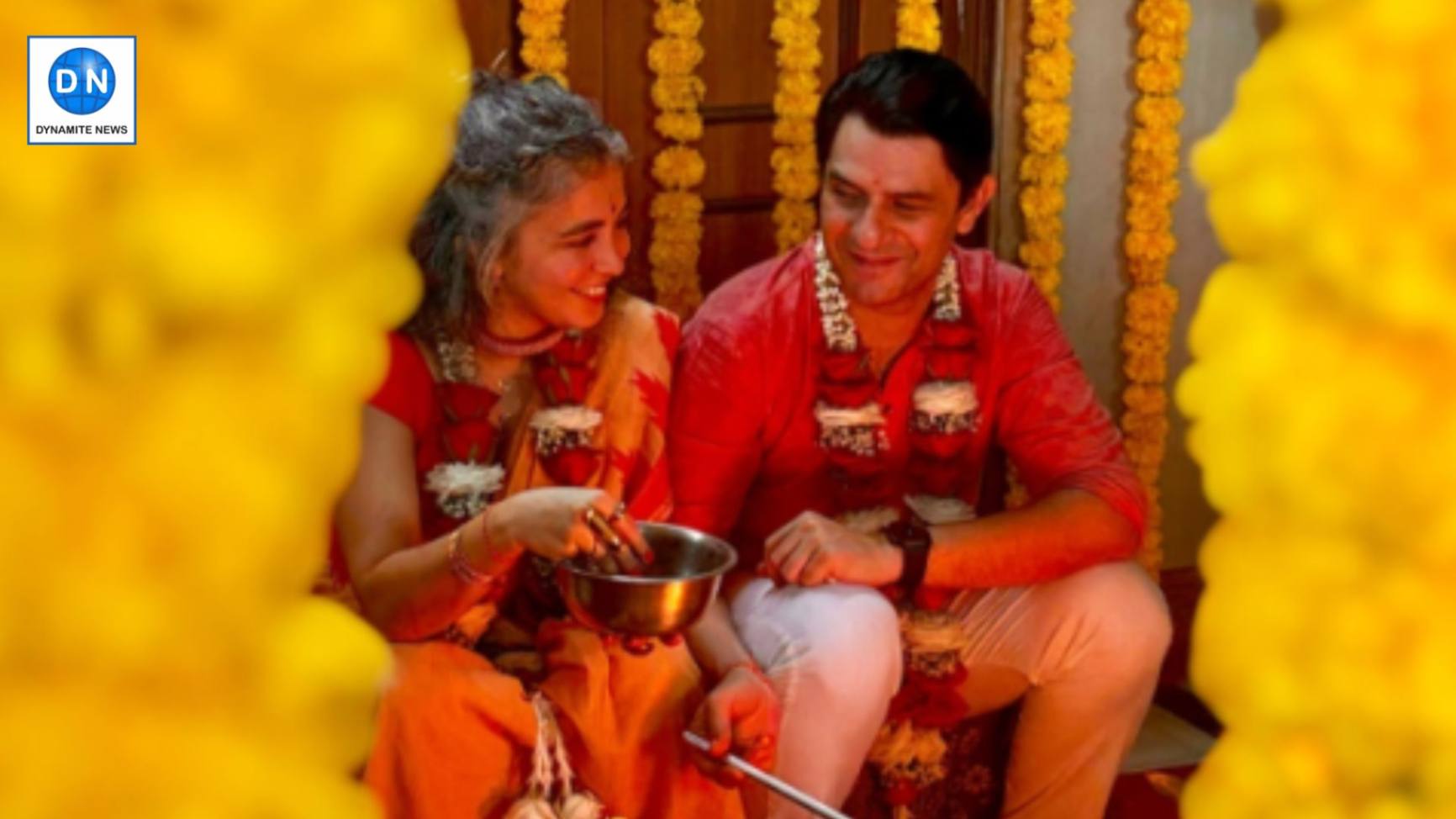 Arjun Mathur ties the knot