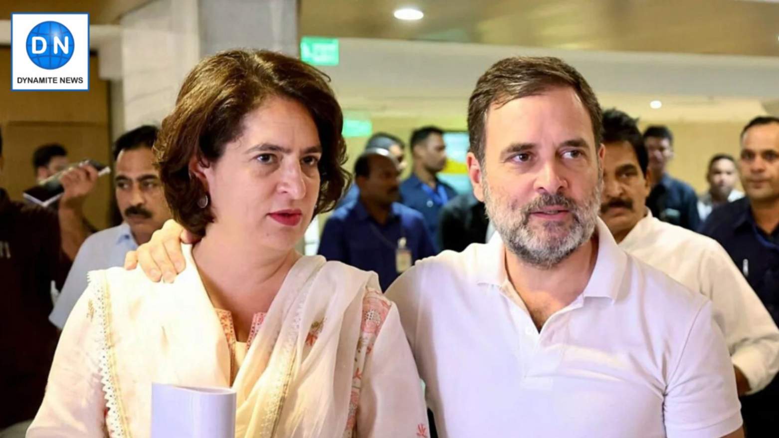 Priyanka Gandhi  & Rahul Gandhi