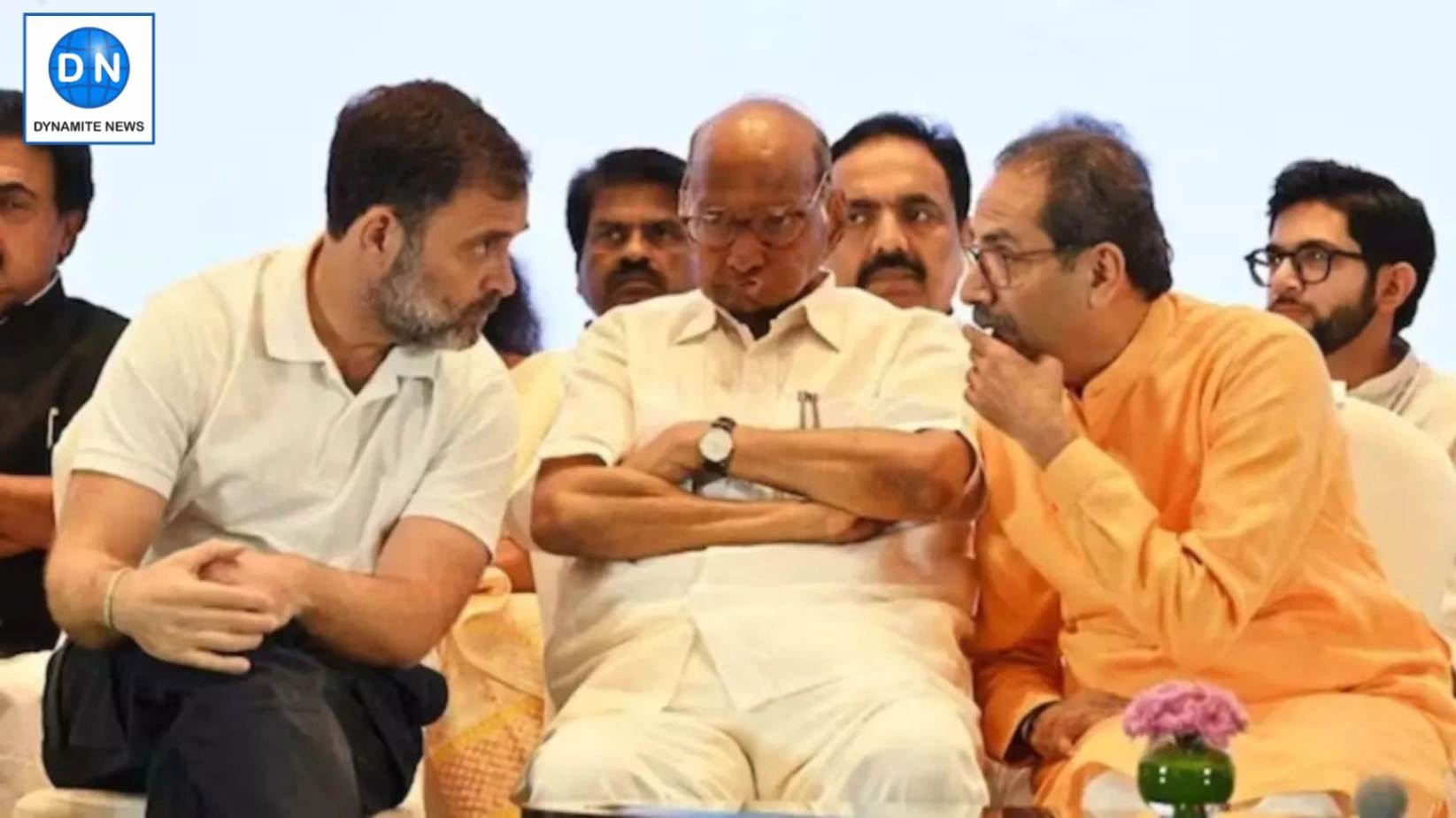 Rahul Gandhi, Sharad Pawar, Uddhav Thackeray