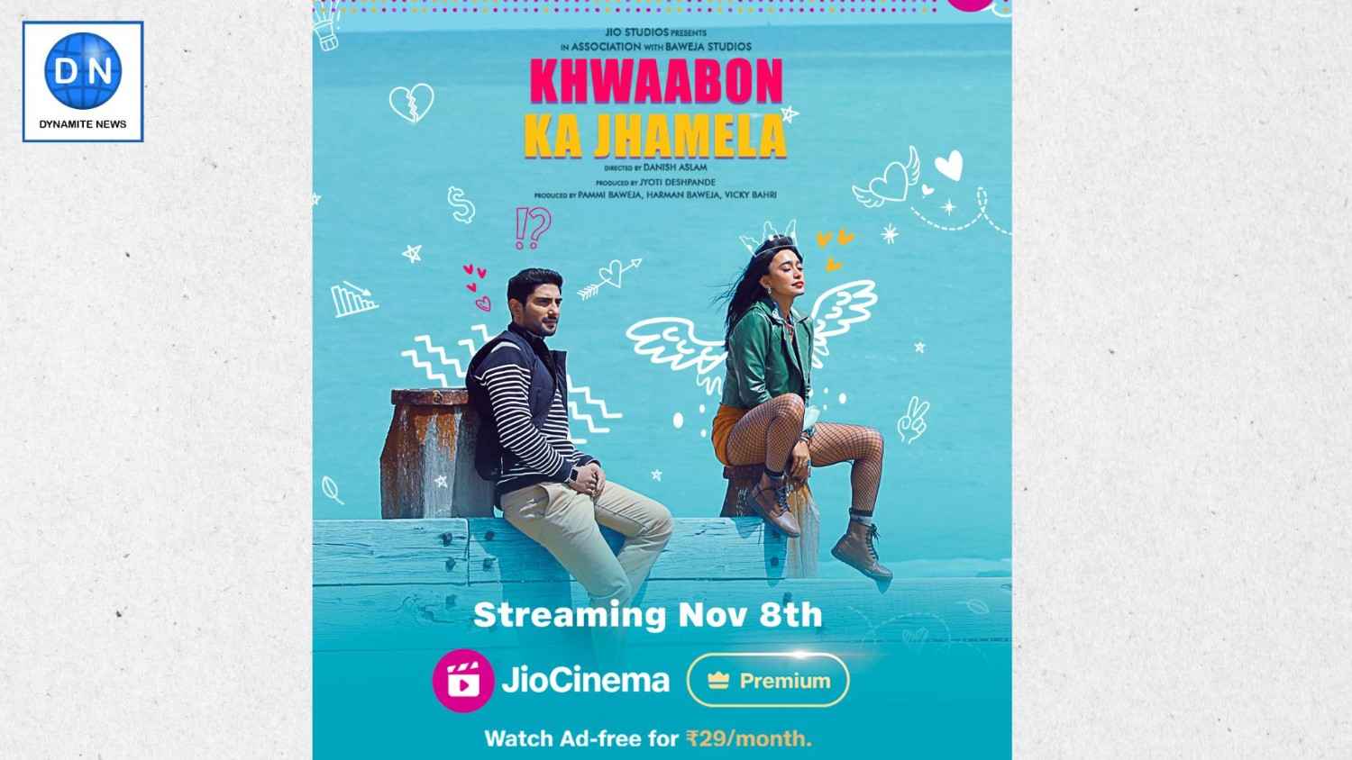 First poster of 'Khwaabon Ka Jhamela'