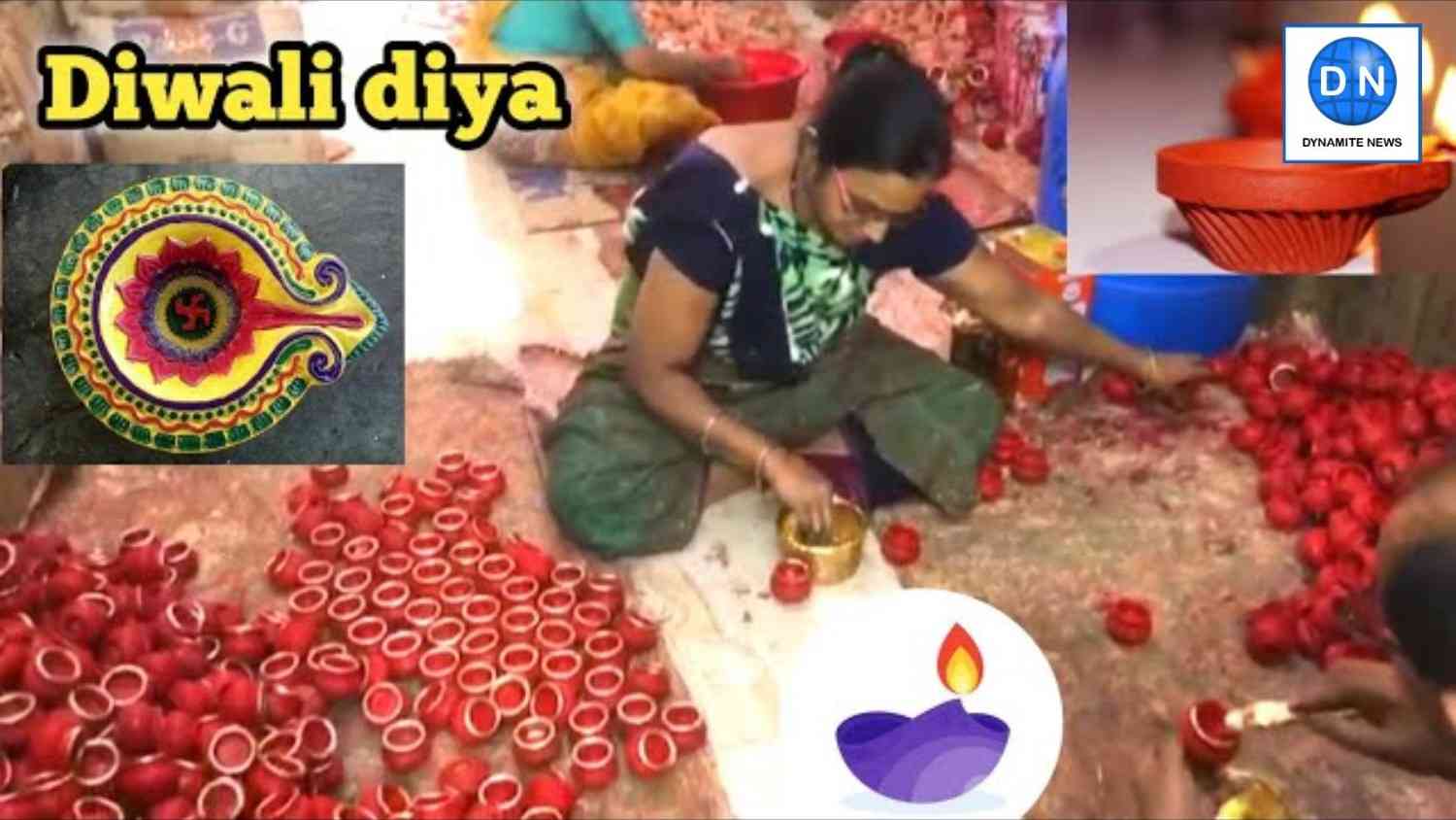 Dharavi lights up Diwali with handcrafted diyas