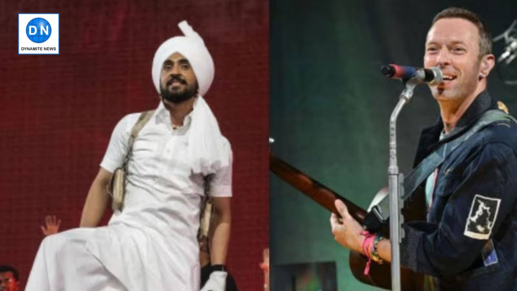 Diljit Dosanjh, Coldplay-Chris Martin