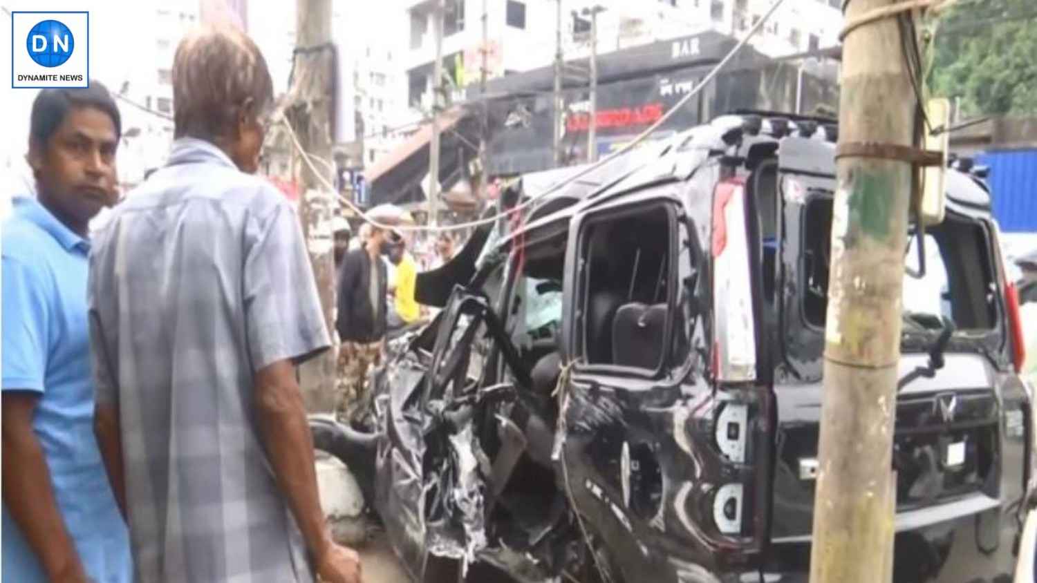 Guwahati accident, Visuals from the spot