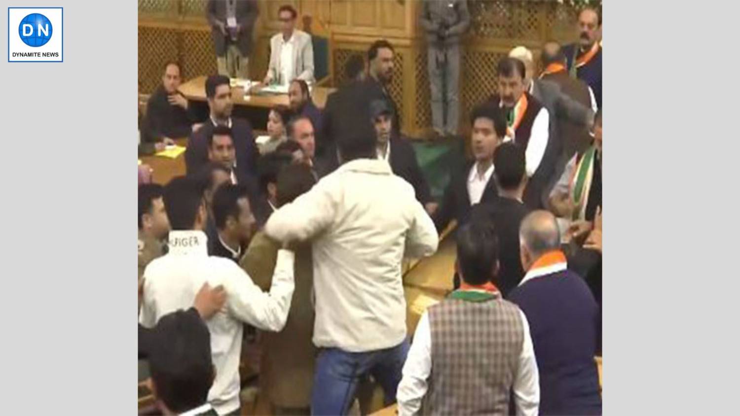 Ruckus continues in J&K Assembly for third day