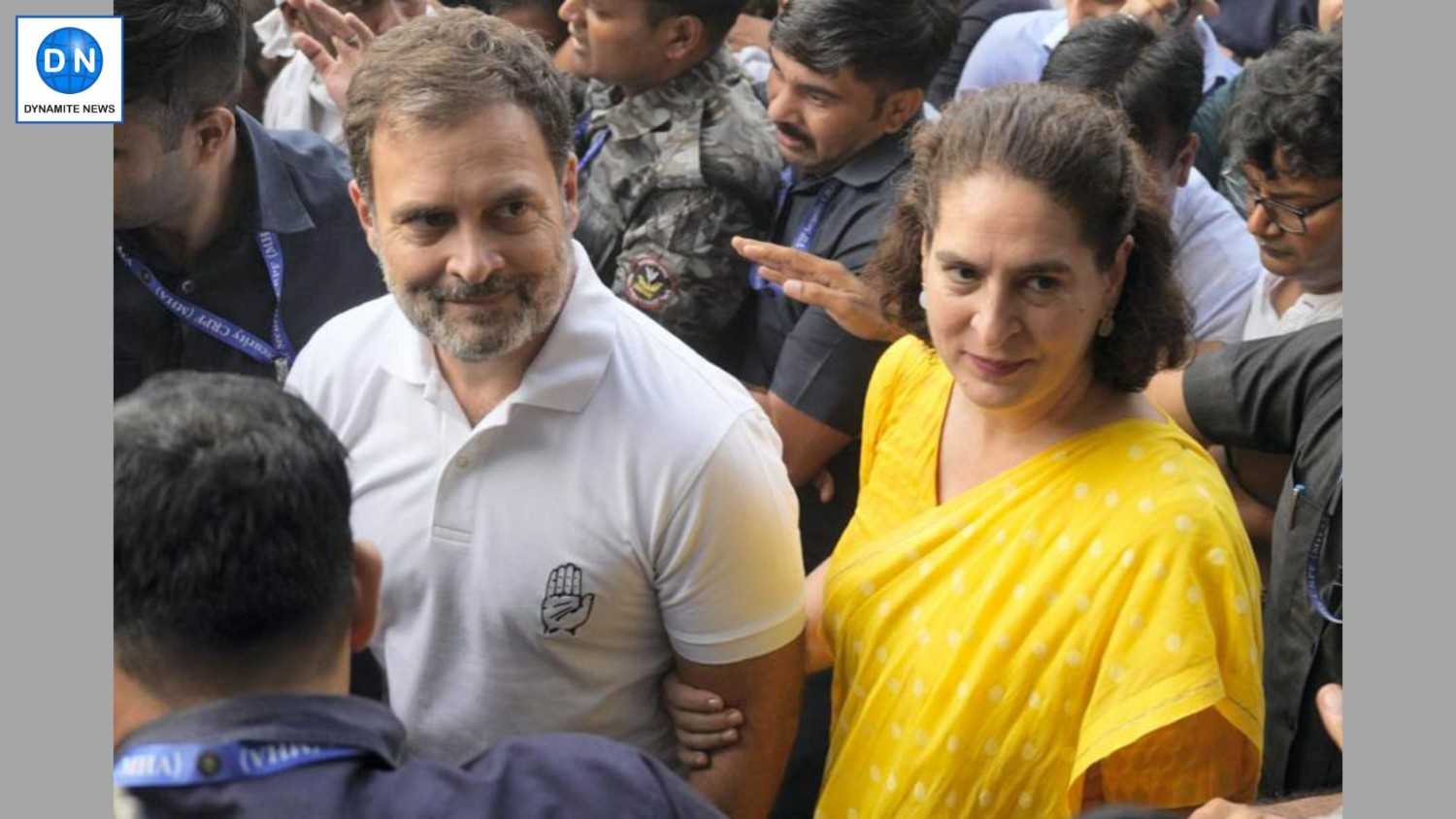 Lok Sabha LoP Rahul Gandhi with Priyanka Gandhi Vadra