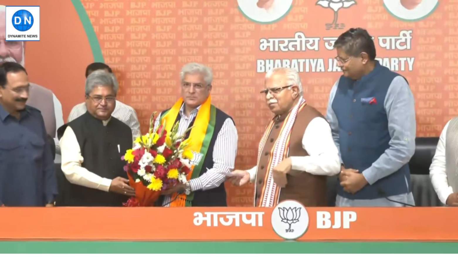 Kailash Gahlot joins BJP