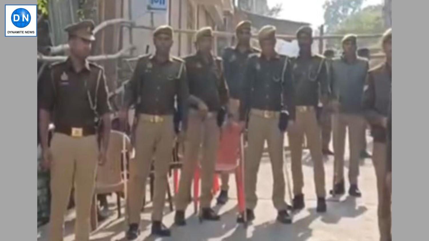 Security tightened outside Shahi Jama Masjid