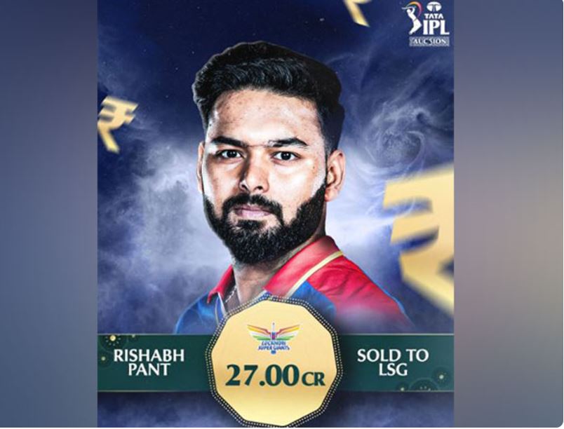 India's Player Rishab Pant