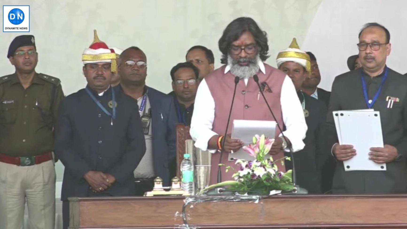 Hemant Soren takes oath as CM of Jharkhand