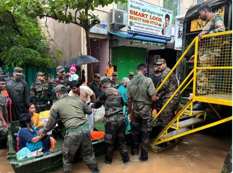 Rescue operations continue in Puducherry