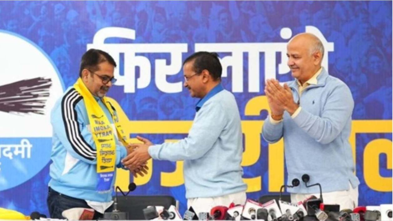 Awadh Ojha joins AAP