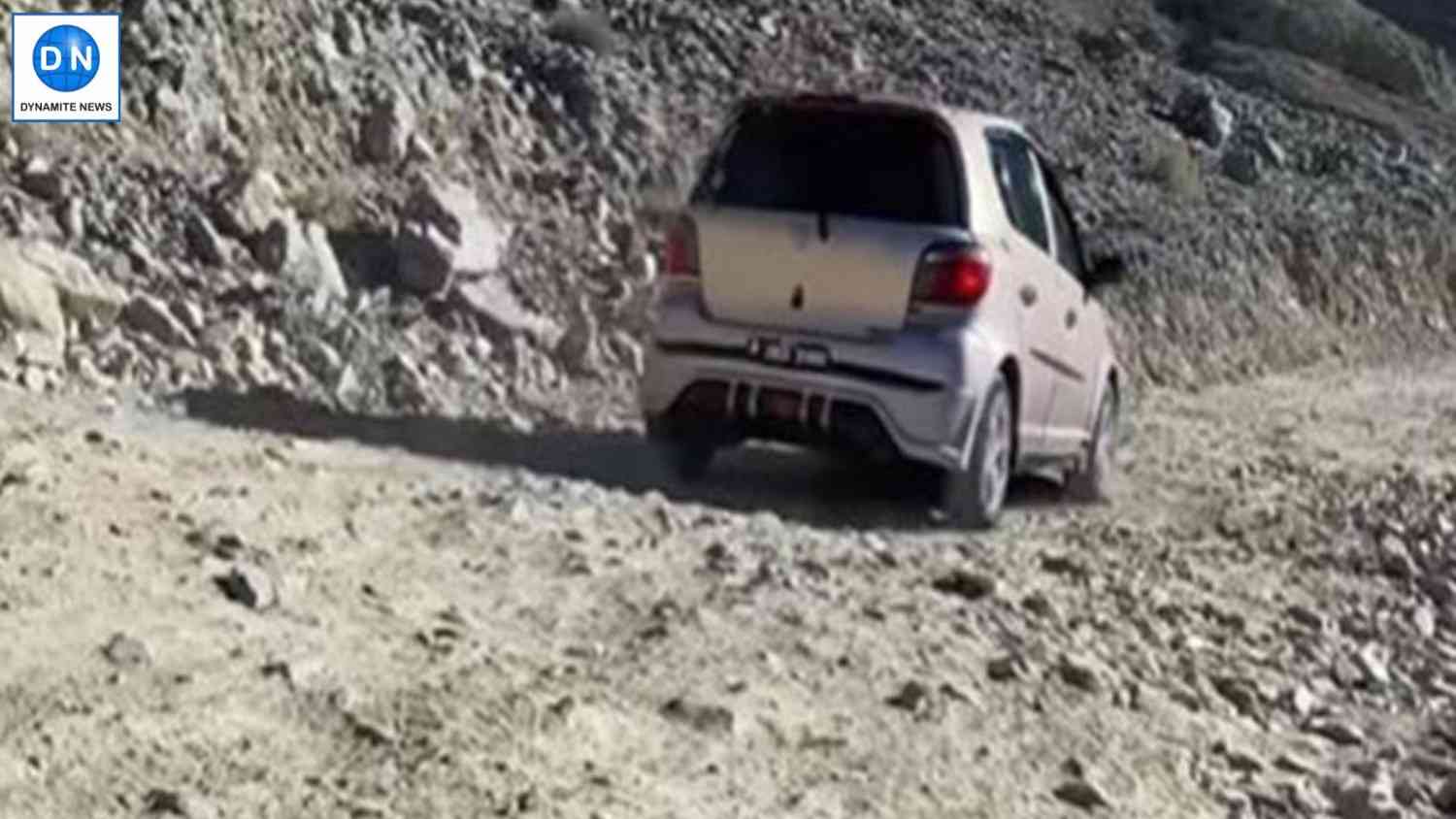 Dilapidated roads in Skardu