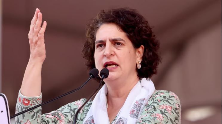 Congress leader Priyanka Gandhi