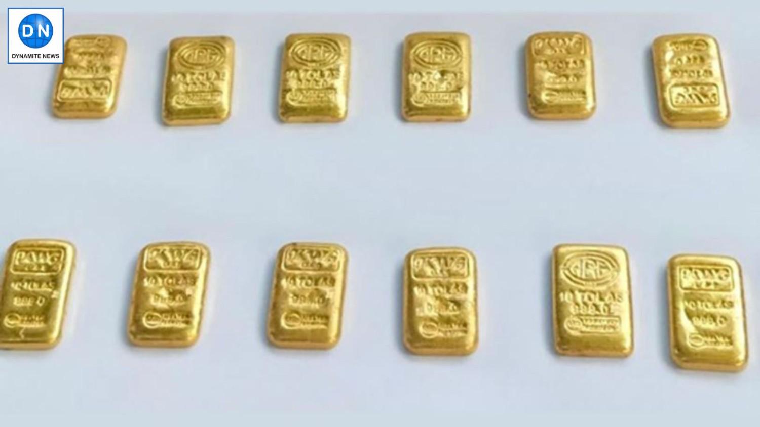 12 gold biscuits seized in BSF crackdown operation