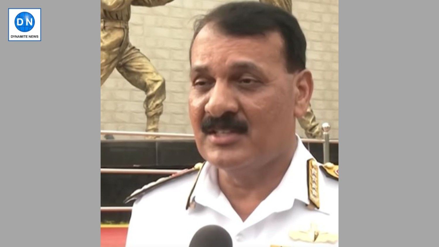 Indian Navy Chief Admiral Dinesh K Tripathi