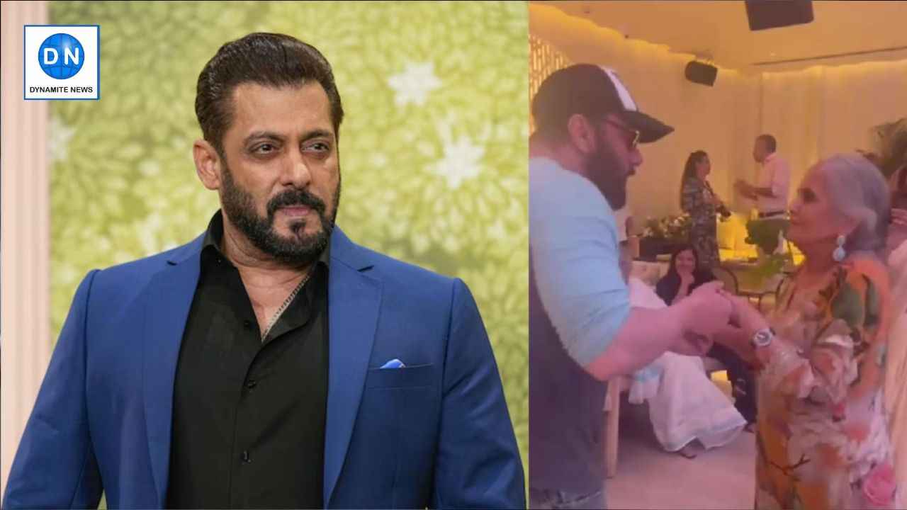 Salman Khan and his familt celebrate his mother's birthday