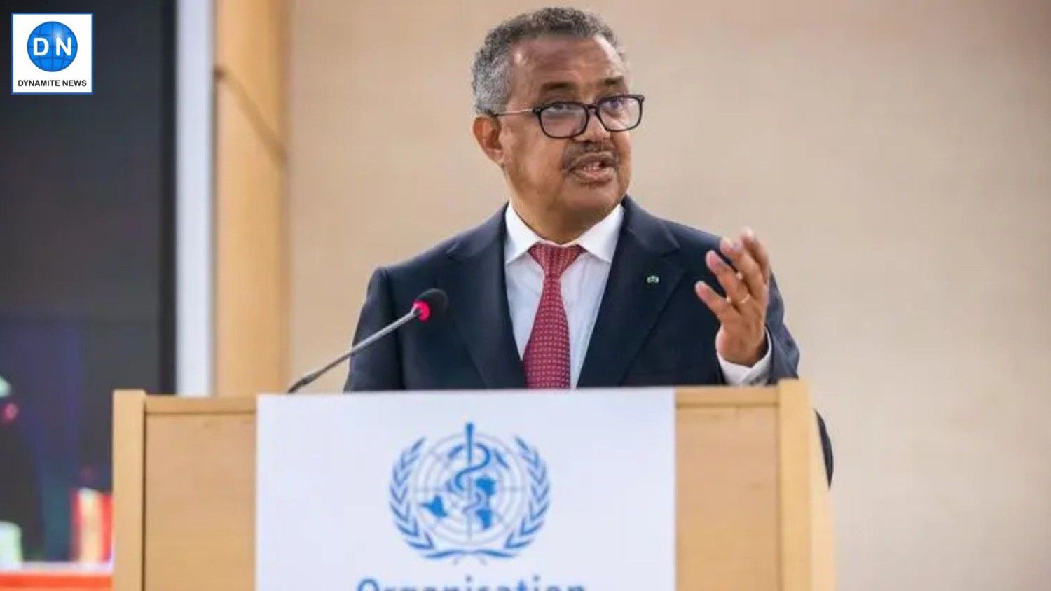 WHO Director-General Tedros Adhanom Ghebreyesus