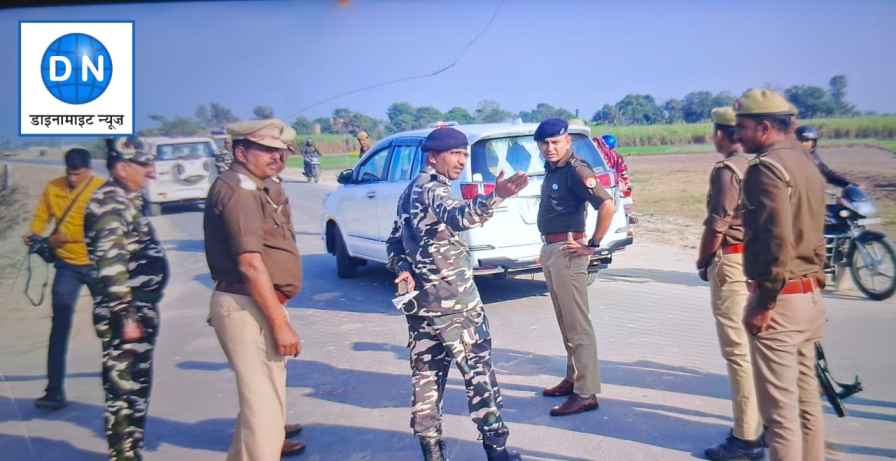 एसपी ने किया भारत-नेपाल के सीमाओं का निरीक्षण