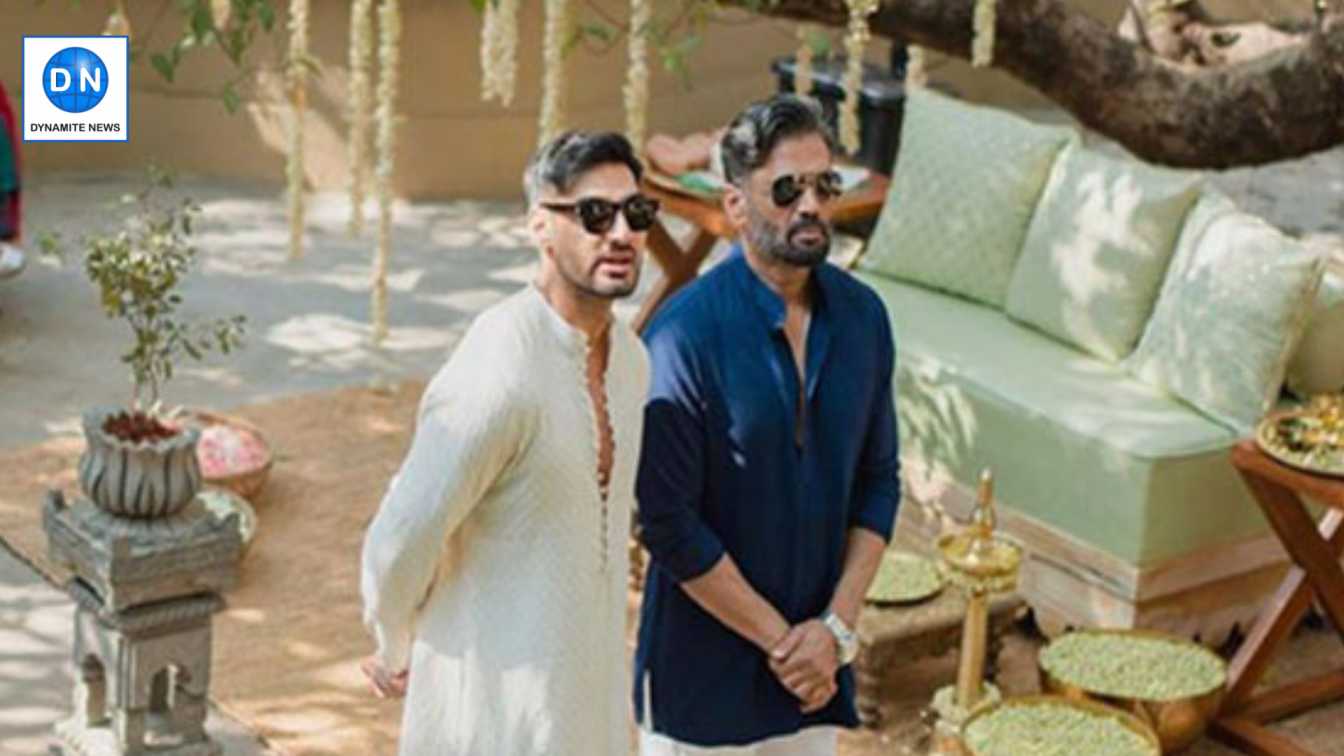 Ahan Shetty, Suniel Shetty