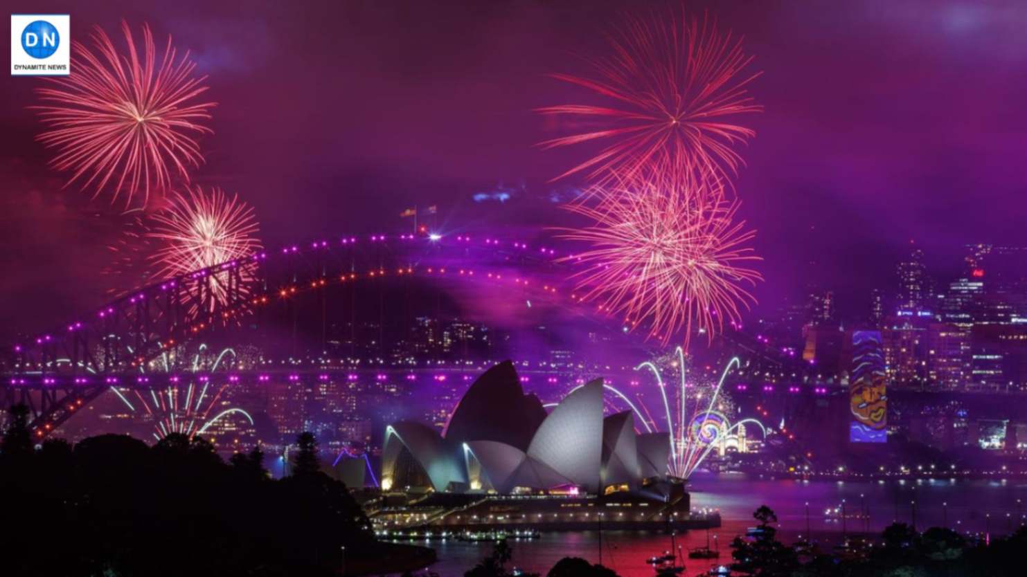 Sydney welcomed 2025 with fireworks