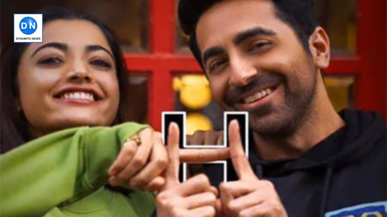 Actors Rashmika Mandanna and Ayushmann Khurrana