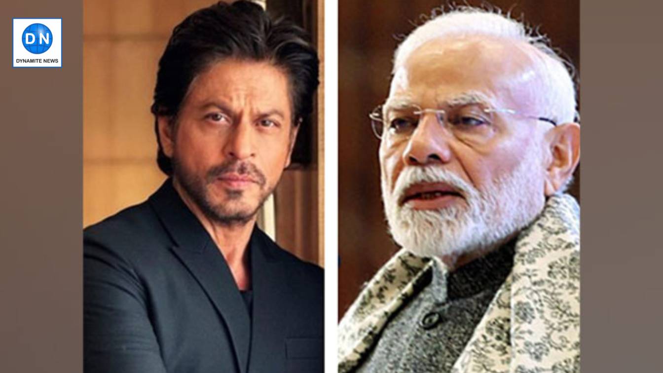 Bollywood actor Shah Rukh and PM Modi