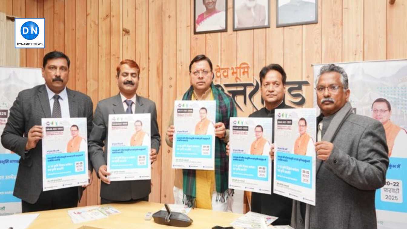 Uttarakhand CM Pushkar Singh Dhami releases brochure, poster of 17th Krishi Vigyan Sammelan