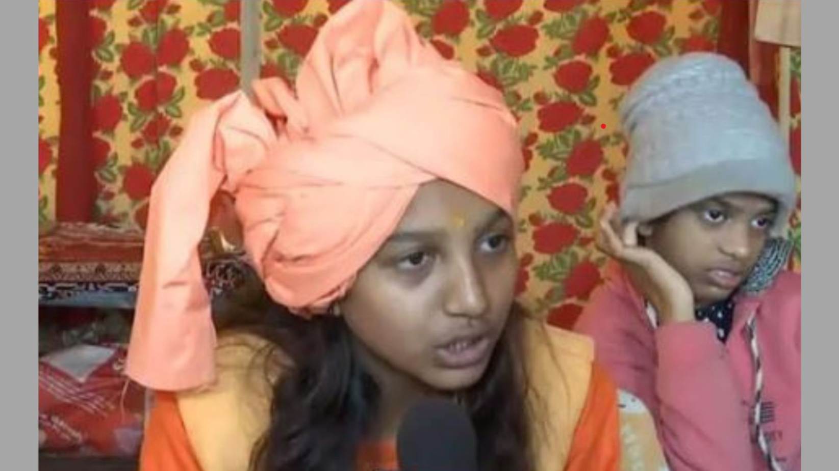 13-year-old girl turns Sannyasini